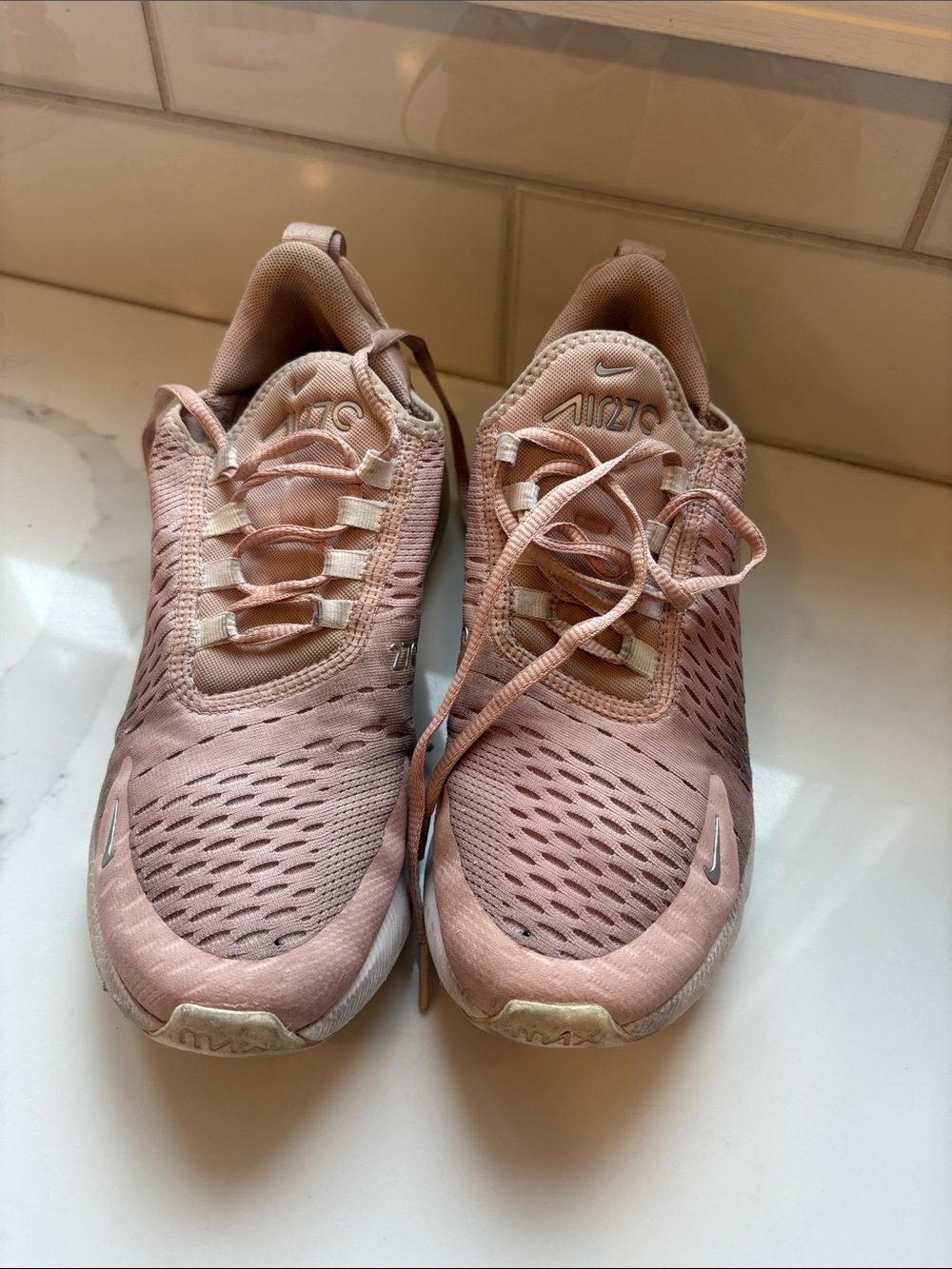Nike Women's Air Max Lightweight Pink Sneakers - size 7.5
